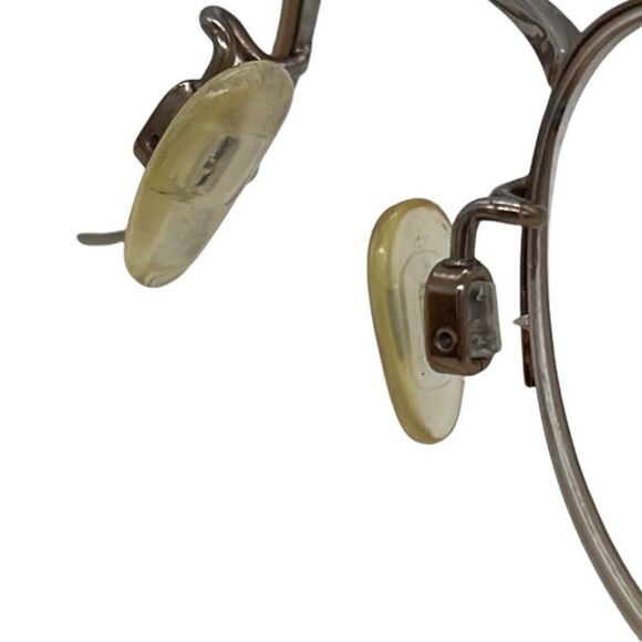 VINTAGE LUXOTTICA Titanium Eyeglass Frames Half-Rim Made in Italy NOT SU… - Picture 7 of 12